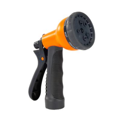 China Variable Spray Patterns Hot Sale 8 Functiongs Hose Nozzle Garden Spray Gun for sale