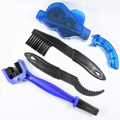 China Moutain Bicycle Chain Remover Mountain Portable Bicycle Chain Cleaner Kit Recycling Cleaning Bike Sweeps Scrubber Wash Tool Outdoor Accessories for sale