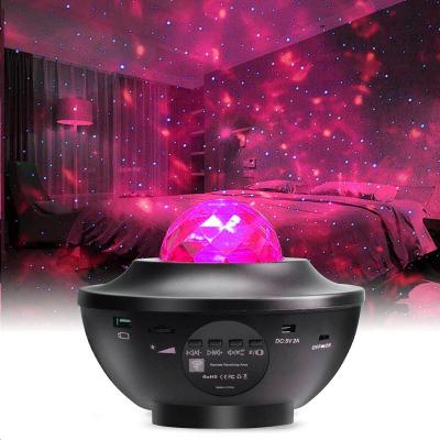 China 3-in-1 Starlight Laser Star Projector LED Night Light Projector Twilight Speaker Voice Control for sale