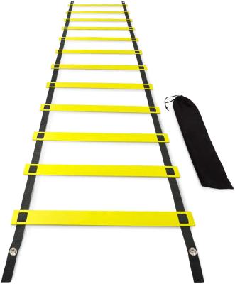 China PP Agility Ladder Ultimate Speed ​​Training Equipment - 8, 12, 20 Rungs with Multi Colors - Speed ​​Ladder for Kids and Adults for sale