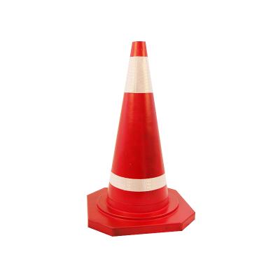 China High Quality Reflective Safety 700mm Road Traffic Safety 4.07KG Weight Durable Rubber Cone for sale