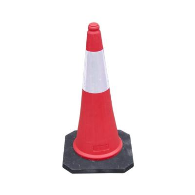 China Safety Warning 75CM Custom Use Road Safety Plastic Traffic Warning Cone for sale