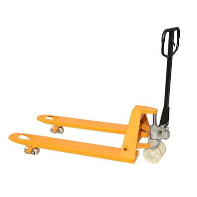 China Cheap Electric Nylon Wheel Price Rough Terrain Pallet Truck Pallet Jack For Outdoor Use for sale