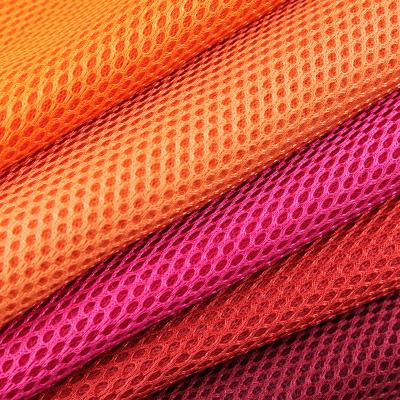 China Wholesale 100 Polyester Air Viable Mesh Fabric Washable Soft Knitted 3d For Office Chair Car Seat Shoes for sale