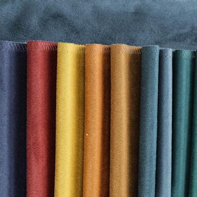 China Breathable Wholesale Living Room Elegant Sofa Fabric For Furniture Textile 100% Polyester Velvet Fabric for sale