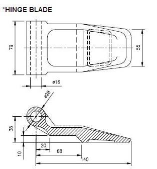 China Q235 Container Dry Tail Door Hinge / Stainless Steel Container Door Hinge for sale