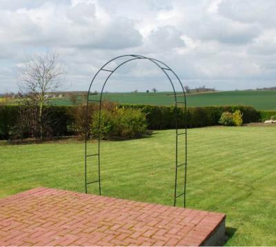 China Easily Assembled 2020 Latest High Quality Garden Arch Metal Steel Arched Garden Mirror Frames Rustic for sale