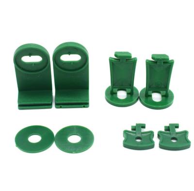 China Stable Structure Easily Assembled Plastic Greenhouse Repair Clips For Greenhouse Insulation Bubble Netting Aluminum Shading for sale