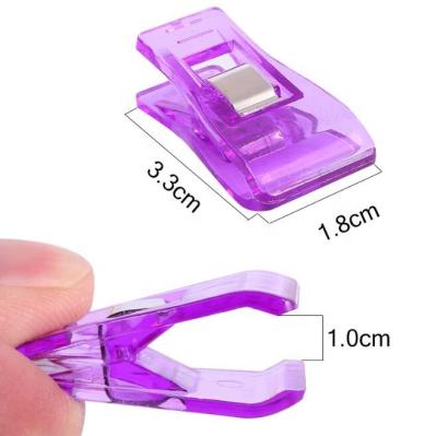 China Simple Amazon Binding Clips Customized Package Mini Wonder Multi-Purpose Sewing Clips Logo Multipurpose 50pcs for sale