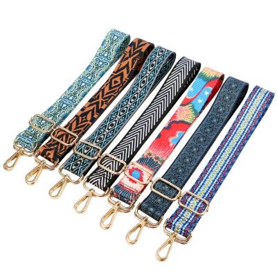 China Use for Guitar Style Cross Body Cross Body Purse Bag Colorful Wide Shoulder Bag Strap Adjustable Replacement Belt Purse Strap for sale