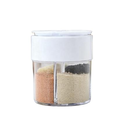 China Farms 4 in 1 Multi-Chamber Spice Jar Spice Powder Container for sale