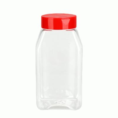 China Grows 24 oz Plastic Spice Jars with Flip Lid for sale