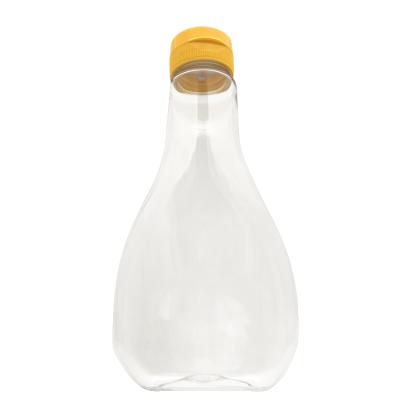 China Factory 200ml 250ml Chili Sauce Plastic Bottle With Flip Lid for sale