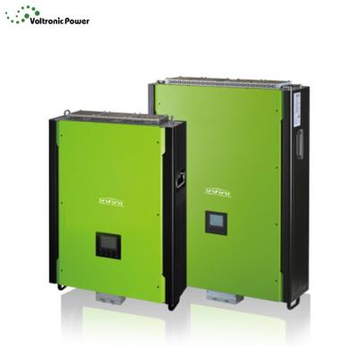 China infinisolar voltronic hybrid solar power system inverter PV inverter 10kw 15kw pure sine wave DC to AC inverter for sale