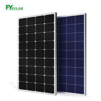 China Small mini poly solar panel 170w 180w solar panel solar system 180 watt solar panel for sale