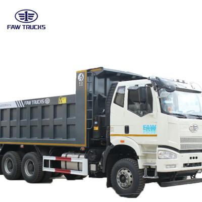 China Faw 6*4 Dump Truck Factory Factory Price Construction Project Urban Transport Truck Tilting Bucket Power Diesel Strong Dump Truc > 8L for sale