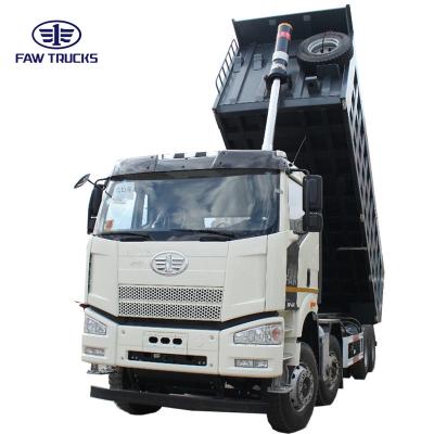 China Faw 8*4 Dump Truck China Manufacturer Direct Sale High Quality Good Condition 8X4 380Hp Tipper Dump Truck For Sale > 8L for sale