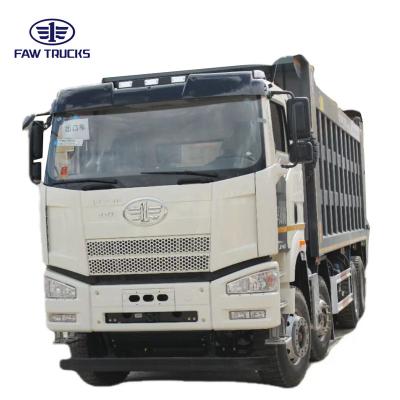 China FAW 8*4 40 New Low Price Dump Truck High Quality Ton Dump Truck > 8L for sale