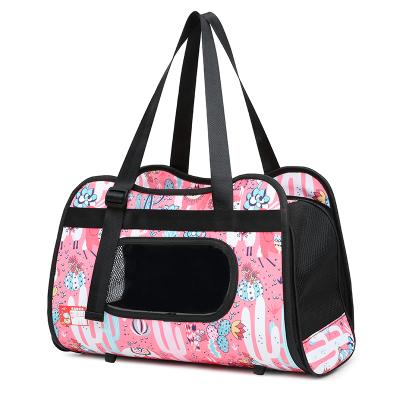 China High Quality Sustainable Easy To Carry Cat Bag Pet Carrier Comfortable Tote Bag Pet for sale