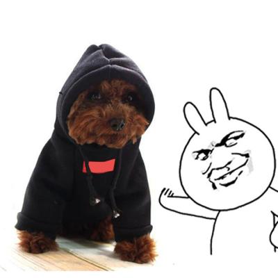 China Fashion Print Pet Apparel Dog On Demand Cotton Keep Warm Apparel Luxury Pet Clothes Hoodie for sale