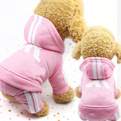 China Luxury Pet Apparel Inspired Designer Fashion Designer Big Dog Spring Label Dog Clothes Lovely Cotton Four Leg Coat for sale