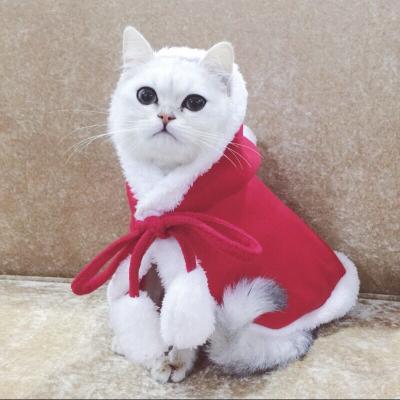 China New Arrival Pet Christmas Costume Puppy Christmas Coat Dog Sustainable Winter Coat for sale