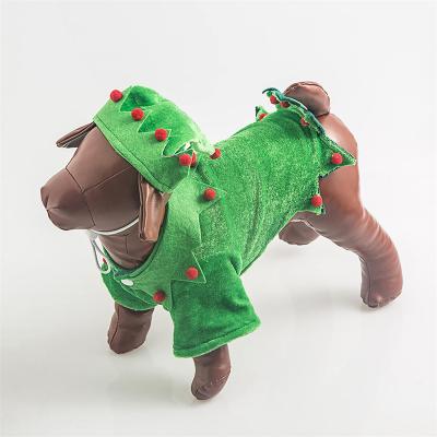 China New Sustainable Pet Type Christmas Costumes Apparel Dog Hoodie Coats For Small Puppy Medium Dogs for sale