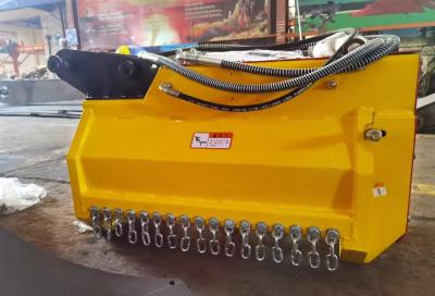 China 24'' Mini Excavator Flail Mower Attachment Standard Blade For 1.5-2 Ton Excavators Te koop