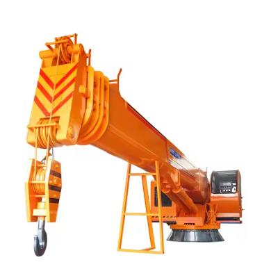 China XDEM Large Tonnage Hydraulic Telescopic Arm Dock Cranes Ship Crane Manufacturers Heavy Lifting in Shipyards for sale