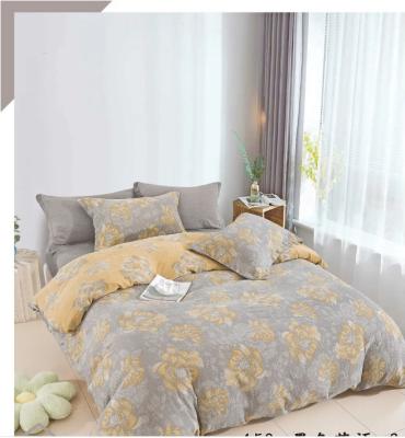 China Color Jacquard Cotton Fabric Home Textile Bedding Set Customized for sale