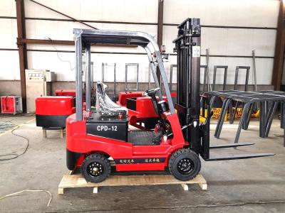 China 11km/H 2 Ton Electric Forklift , 120Ah Battery Operated Forklift for sale