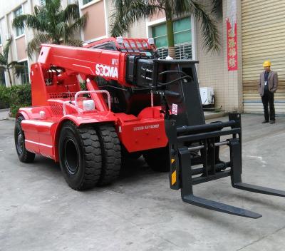 China XDEM Telescopic Handler 4ton 5ton Wheel Forklift Loader telescopic arm forklift for Sale for sale