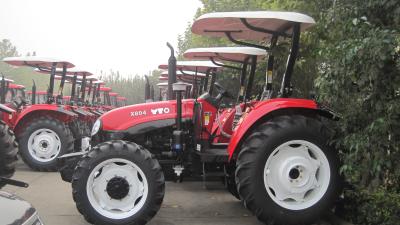 China 80hp Aandrijvingstractor met 4 wielen, de Tractor van YTO X804 met 4.95L-Verplaatsing Te koop