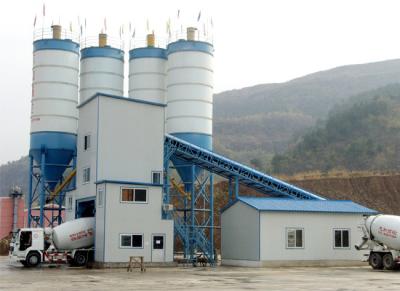 China Mobiele Concrete het Groeperen van HZS120 200kW Installatie, Concrete het Mengen zich van 120m3/H Installatie Te koop