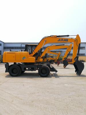 China Rad-Lader-Bagger-With 4 32km/H 13.5ton Zylinder zu verkaufen