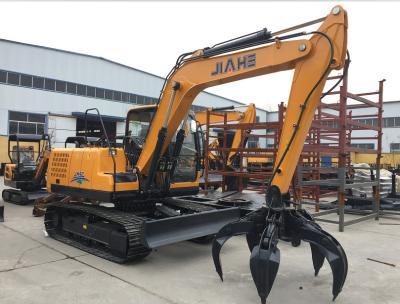 China JH65 6 Ton Mini Excavator With 0.21m3 Bucket Capacity , ISO Crawler Excavator for sale