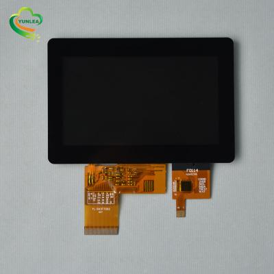 China Customized Waterproof I2C 5 Touch 4.3 Inch 4.3 Inch LCD Capacitive Touch Screen for sale