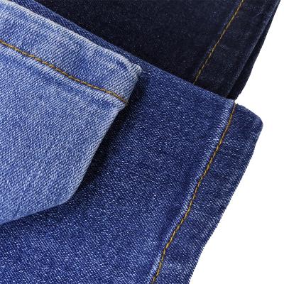 China Tear-resistant 3/1 factory wholesale straight 78% polyester 20% cotton 20% spandex blend twill stretch denim fabric for denim and dress for sale