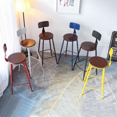 China Wholesale Modern Classic Commercial Metal Bar Furniture Metal Bar Chair High Bar Stool for sale