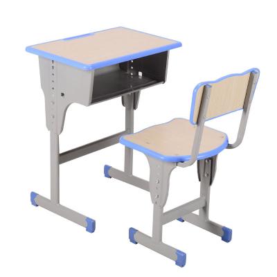 China Classroom Furniture Elementary School Student Modern Simple Classroom Desk Set Cheap School Desk And Chair for sale