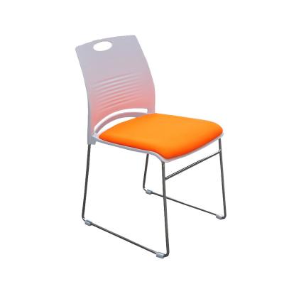 China High Quality Stackable School Office Study Meeting Conference Chairs Metal Frame Fabric Student Chair Conference Chair for sale