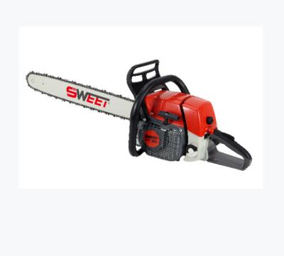 China 2-Stroke Cutter Good Performance 381 Gas Chainsaw High Cost Effective Handheld Gasoline Wood Chainsaw 72.2cc for sale