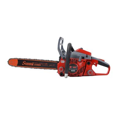 China 2-Stroke Single Cylinder, 2 Stroke, Forced Air Cooling, Wholesale High Quality Industrial Grade 4016 Gasoline Chainsaw for sale