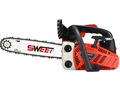 China Cost Effective 2-Stroke High Shaft Cutting 25.4cc Chainsaw Gasoline Chainsaw Machine For Sale for sale