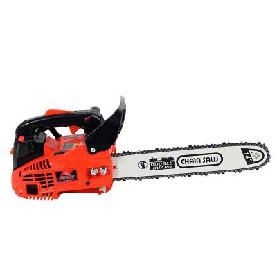 China 2-Stroke 2 Stroke Gasoline / Cordless Chainsaw 25cc Mini Gas Single Cylinder Chainsaw With All Attachment Lumberjack Machine for sale