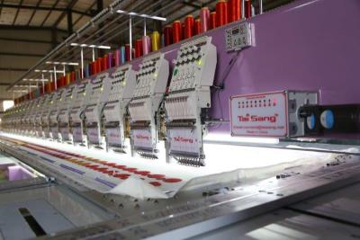 China Tai Sang Embro embroidery machine Platinum Model 920.( 9 needles 20 heads computerized embroidery machine) for sale