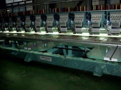 China Tai Sang embroidery machine excellence model 915( 9 needles 15 heads embroidery machine) for sale