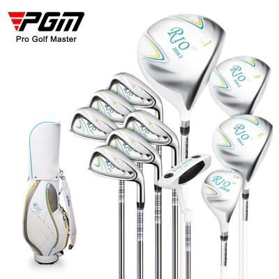 China Fashionable PGM LTG014 RIO II Golf Clubs Women Full Set Professional Golf Clubs With Staff Golf Bag for sale