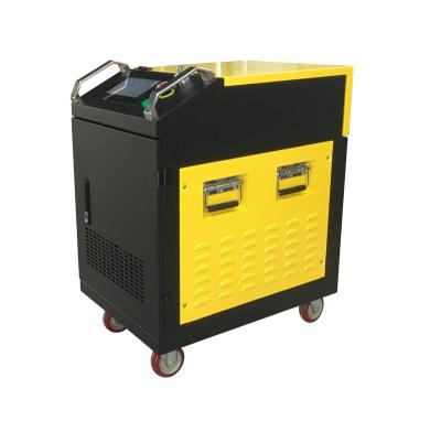 China Building Material Stores 60W 100W 120WLaser Cleaning Machine For Rust Removal for sale