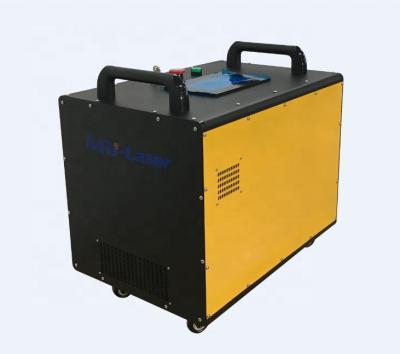 China Portable Printing Shops 50W Laser Remover Machine Paint Rust Oil Graffiti Removal Machine for sale